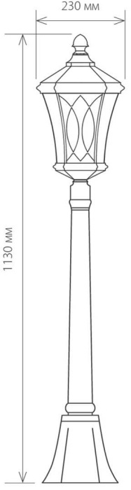 Ландшафтный светильник Elektrostandard Virgo 4690389064852