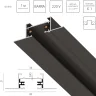 Шинопровод Track 1 black in LIGHTSTAR 501018