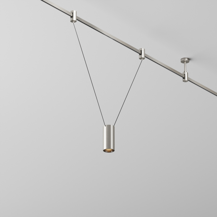 Трековый подвесной светильник Maytoni Focus LED TR157-1-12W3K-PT