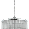 Люстра Crystal Lux TADEO SP6 D600 CHROME/TRANSPARENTE