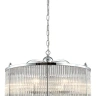 Люстра Crystal Lux TADEO SP6 D600 CHROME/TRANSPARENTE