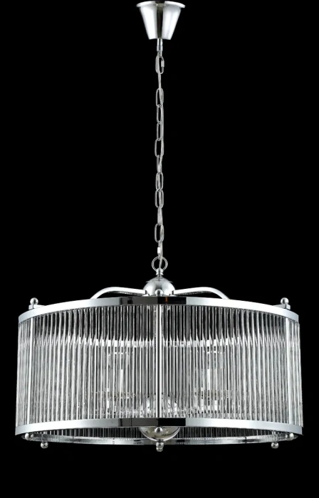 Люстра Crystal Lux TADEO SP6 D600 CHROME/TRANSPARENTE
