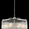 Люстра Crystal Lux TADEO SP6 D600 CHROME/TRANSPARENTE
