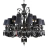 Подвесная люстра Delight Collection Baccarat style ZZ86303BK-12+6