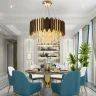 Подвесная люстра Delight Collection Barclay A006-600 L6 gold