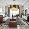 Подвесная люстра Delight Collection Barclay A006-600 L6 gold