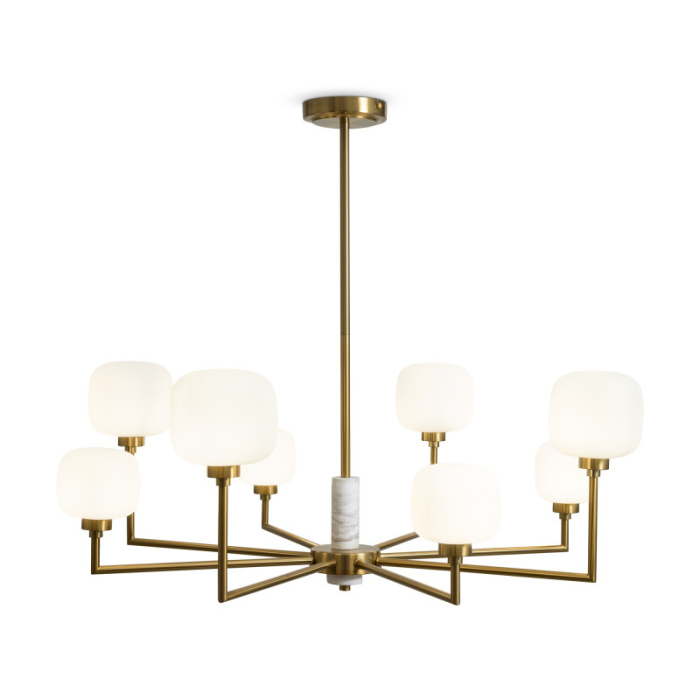 Люстра на штанге Freya Tender FR5373CL-08BS