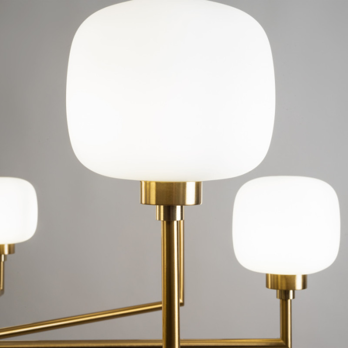 Люстра на штанге Freya Tender FR5373CL-08BS