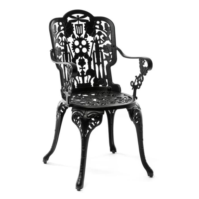 Стул Seletti Aluminium Black 18684 NER