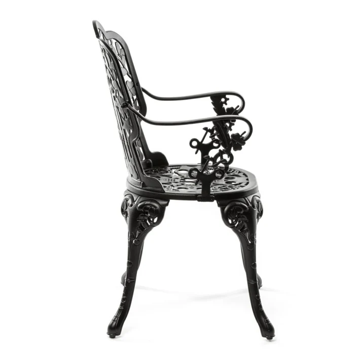 Стул Seletti Aluminium Black 18684 NER