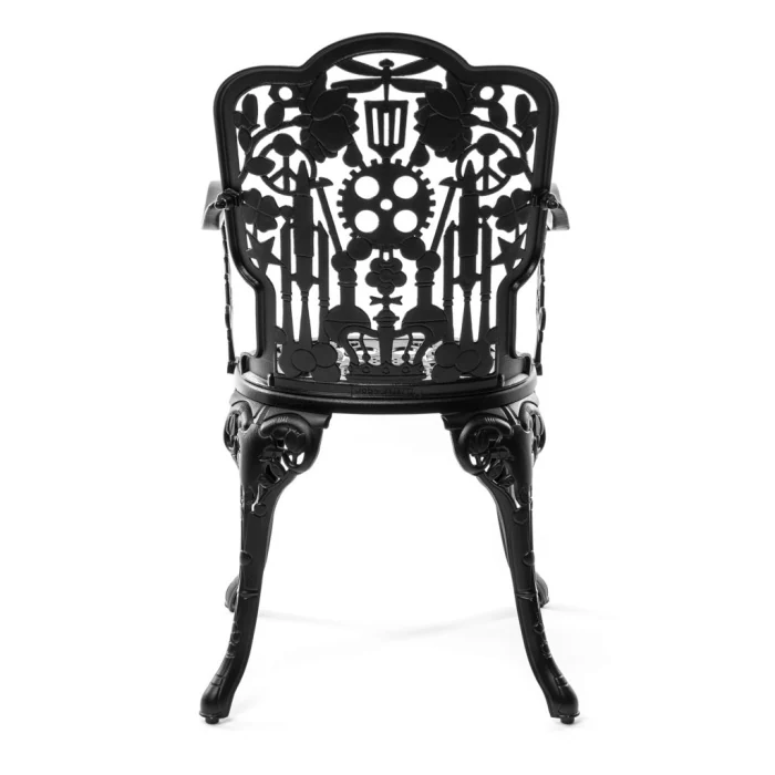 Стул Seletti Aluminium Black 18684 NER