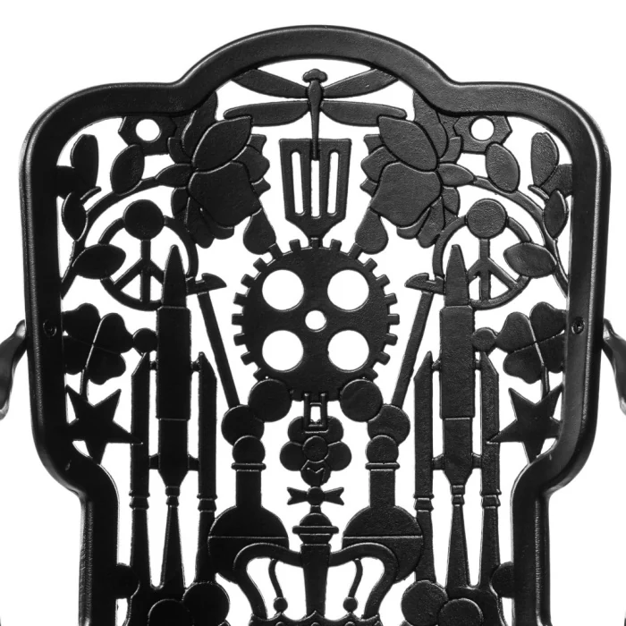 Стул Seletti Aluminium Black 18684 NER