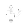 Трековый светильник Maytoni Focus LED TR019-2-15W4K-W