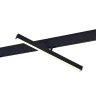 Магнитный трековый светильник Черный LED 1*12W 3000K 700Lm Ra>90 120° IP20 L405xW22,5xH ST802.436.12