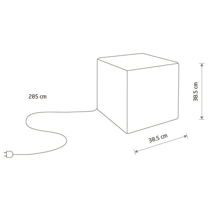 Ландшафтный светильник Nowodvorski Cumulus Cube 8966
