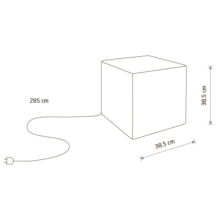 Ландшафтный светильник Nowodvorski Cumulus Cube 8966