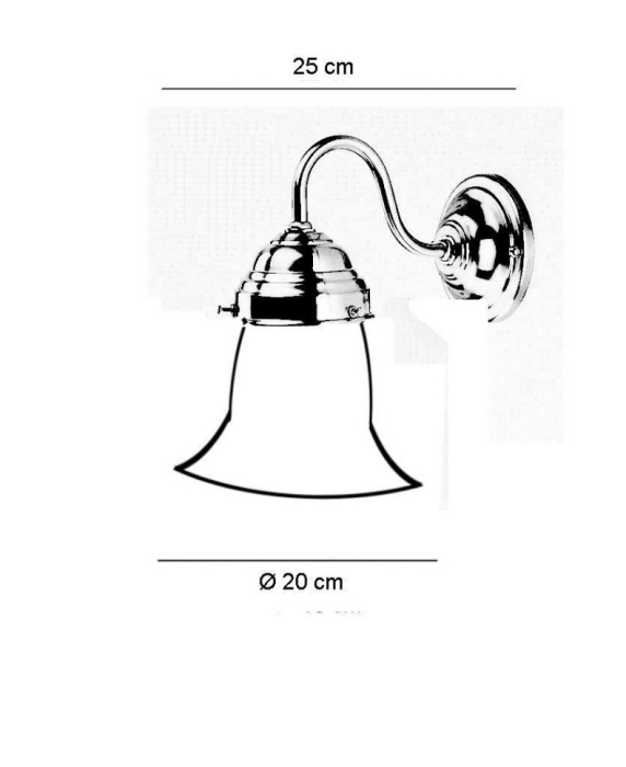 Бра Berliner Messinglampen A8-01opB