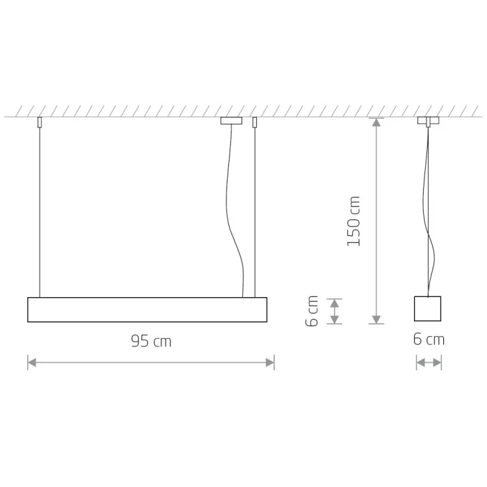 Подвесной светильник Nowodvorski Soft Led 90x6 White 7547