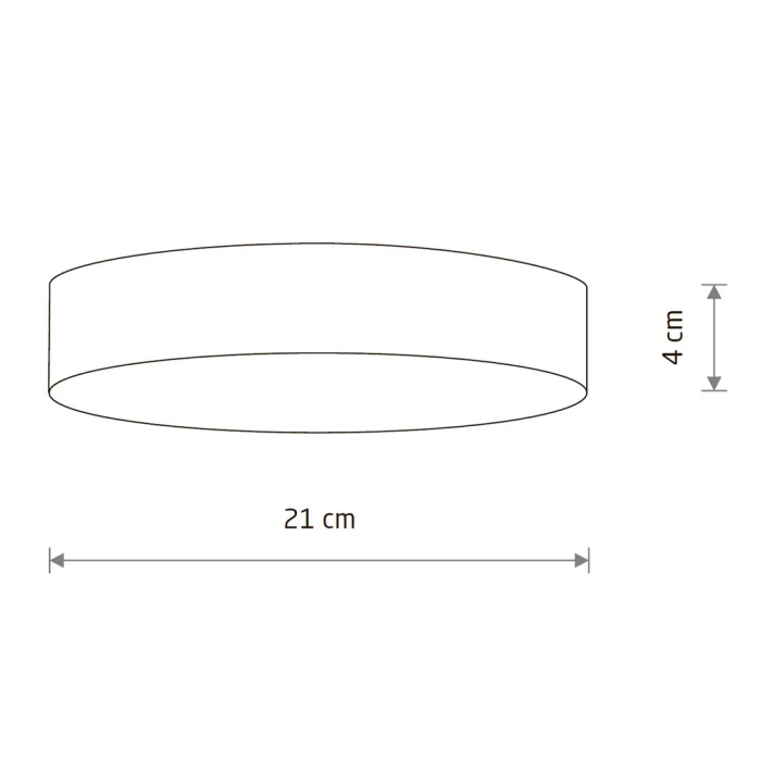 Потолочный cветильник Nowodvorski Lid Round Led Black 10408
