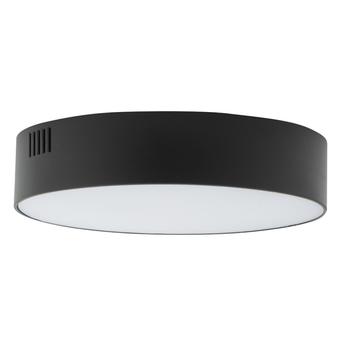 Потолочный cветильник Nowodvorski Lid Round Led Black 10408