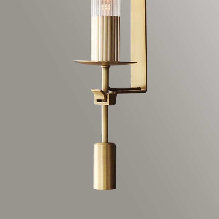 Бра Delight Collection Wall lamp MT8615-1W antique brass