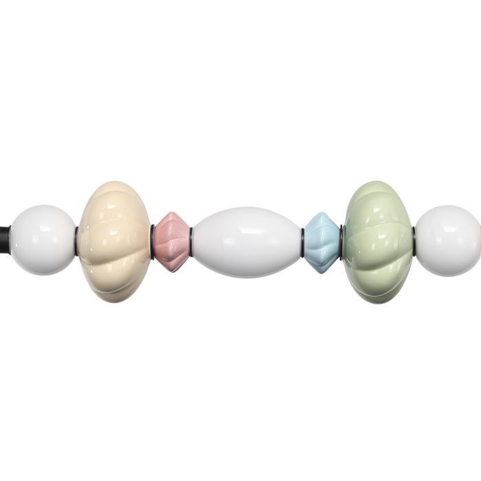 Светильник подвесной ST-Luce черный/зеленый, розовый, желтый,Синий, опаловый LED 1*24 SL6134.443.01