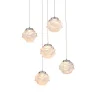 Подвесной светильник Delight Collection MD25030003 MD25030003-5A chrome/clear
