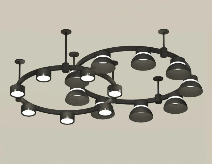 Комплект подвесного светильника Techno Ring с акрилом Ambrella light XR92221101