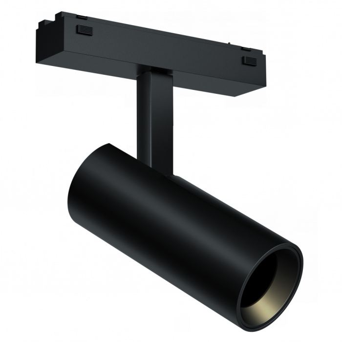 Светильник трековый магнитный поворотный iLedex VISION 4825-042-D55-18W-38DG-4000K-BK