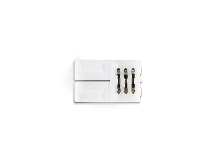 Соединитель прямой для светодиодной ленты 2835 12/24V (3 конт.) GS6101 (10шт) Ambrella light GS6101