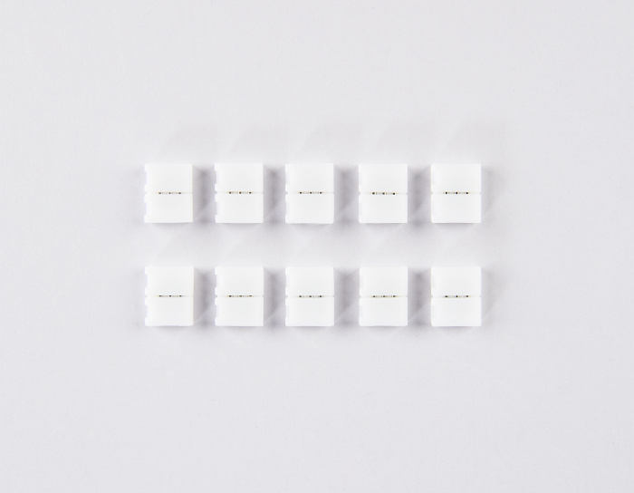 Соединитель прямой для светодиодной ленты 2835 12/24V (3 конт.) GS6101 (10шт) Ambrella light GS6101