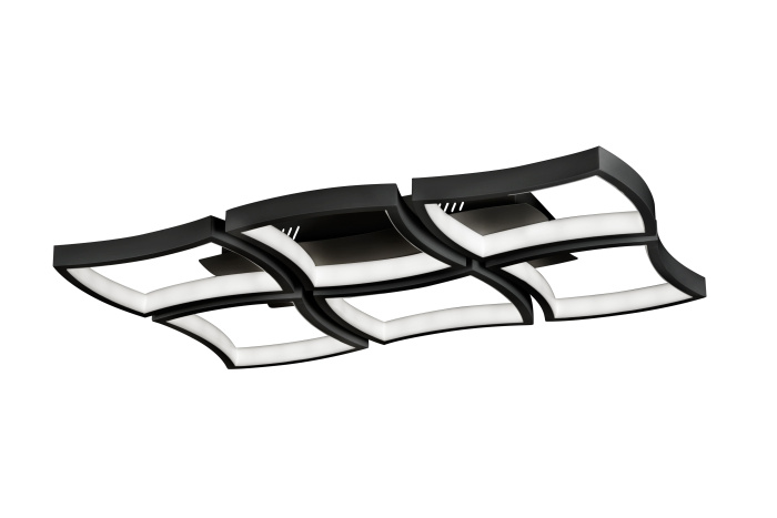 Потолочная люстра iLedex Roomy 8196-6-X-T BK