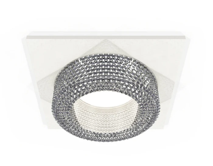 Комплект встраиваемого светильника с композитным хрусталем Ambrella light XC7631020