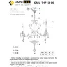 Люстра подвесная Omnilux Senis OML-74713-06