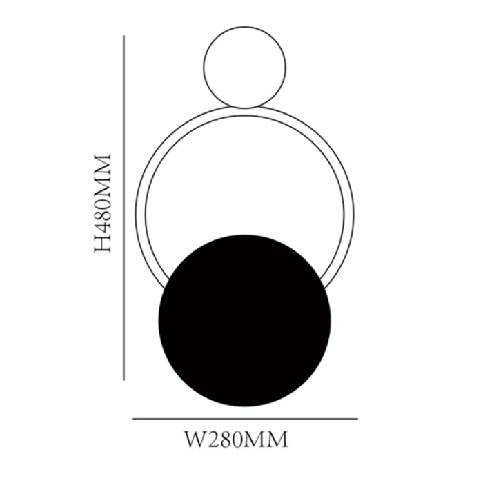 Настенный Светильник Lex Ring By Imperiumloft