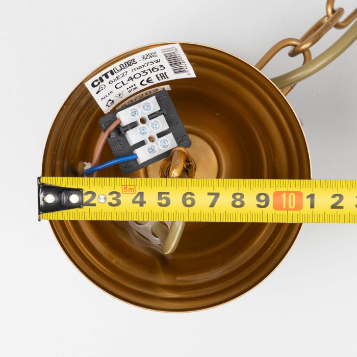 Люстра подвесная Citilux Лугано CL403163