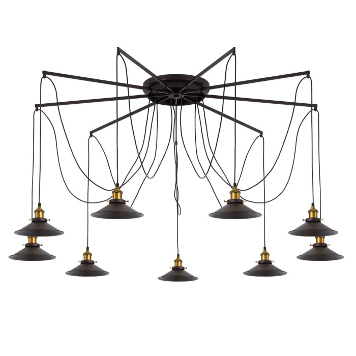 Подвесной светильник паук Citilux Эдисон CL451291