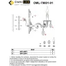Светильник настенный Omnilux Martina OML-79001-01
