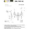 Светильник настенный Omnilux Nureci OML-74901-02