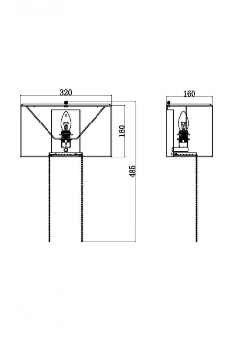Бра Maytoni MOD151WL-01G