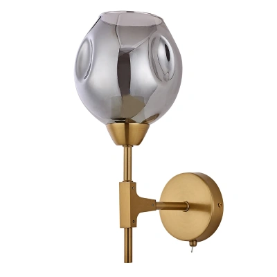 Бра Arte Lamp Yuka Smoky A7759AP-1PB