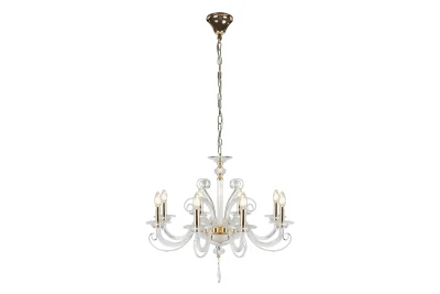 Подвесная люстра iLamp King P9372-8 Золотая