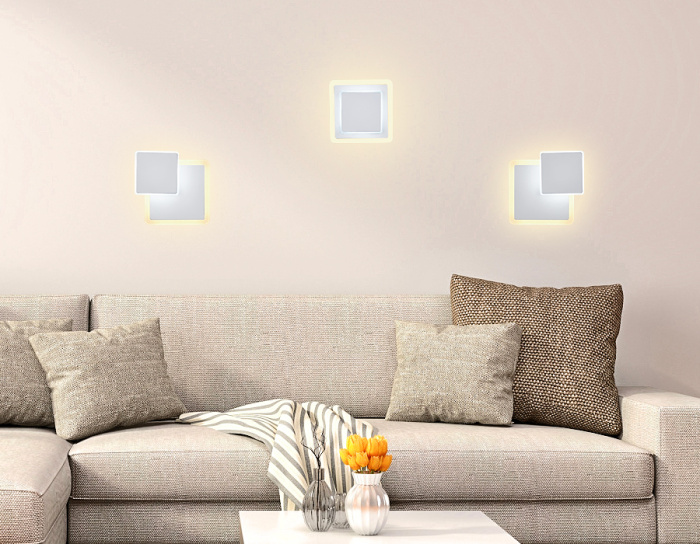 Настенный светодиодный светильник с акрилом Ambrella light FW106