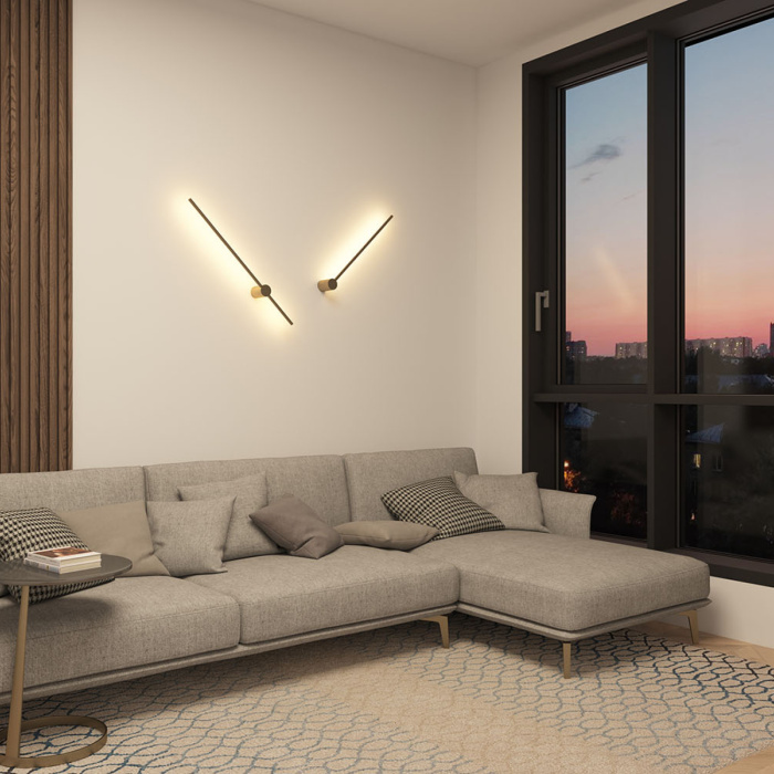 Настенный светильник Denkirs Stang DK5012-SG