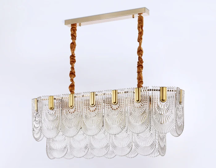 Подвесная люстра с хрусталем Ambrella light TR5389