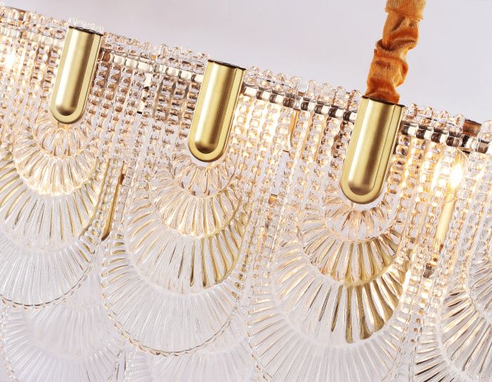 Подвесная люстра с хрусталем Ambrella light TR5389