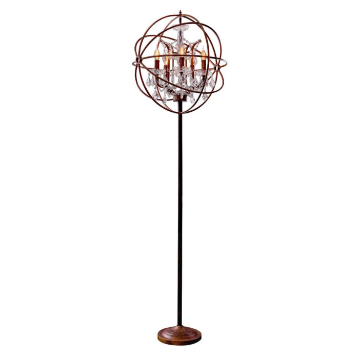 Торшер Loft it Foucaults orb crystal LOFT1897FT