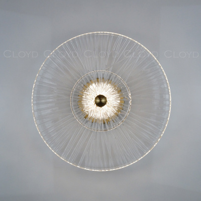 Бра Cloyd HELION-A W1 / Ø35 см - латунь (арт.20398)