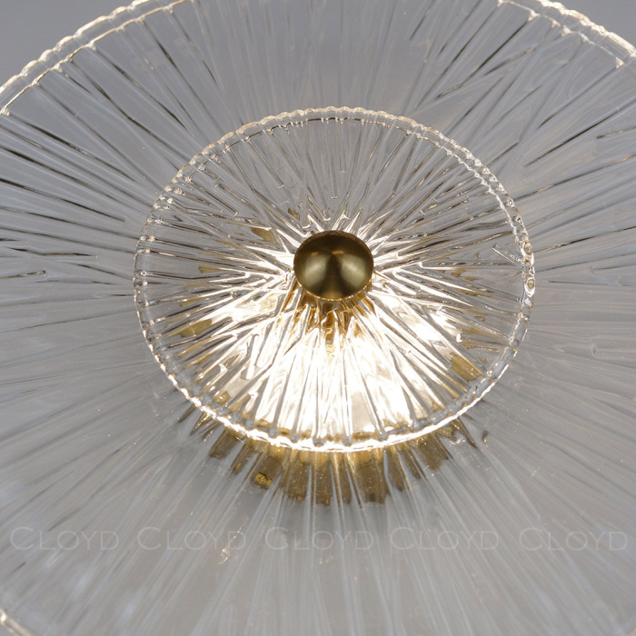 Бра Cloyd HELION-A W1 / Ø35 см - латунь (арт.20398)