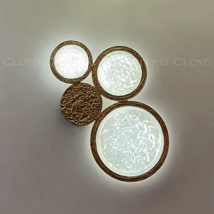 Бра Cloyd MANOA-A W3 / латунь (арт.20234)